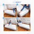 thumbnail image 4 of PEELAWAYS Disposable Fitted Bed Sheets Mattress Pad Protector &acirc; 100% Waterproof Designed Especially for Incontinence &acirc; Luxurious, 4 of 9