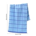 thumbnail image 3 of Btomtd 35X90cm Household Towel Absorbent Bath Gift Towels, Blue, 3 of 6