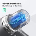 thumbnail image 4 of JASHEN V16 Aspirateur Sans Fil Rechargeable 350W avec Écran Intelligent, 4 of 8