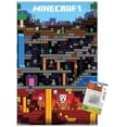 thumbnail image 1 of Minecraft - Worldly Wall Poster, 22.375" x 34", 1 of 4