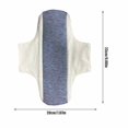 thumbnail image 2 of Qaailabf Washable Graphene Cotton Sanitary Pad with Wings, Reusable Menstrual Cloth Pad with Snap Fasteners, Overnight Protection Leak Proof Design, Eco-Friendly Alternative to Disposable Pads, 2 of 5