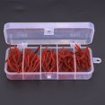 thumbnail image 2 of Fishing Lures,  Soft 150PCS Lifelike Shape Design Fishing Soft Bait  For Fish Tackle Accessory Red, 2 of 8