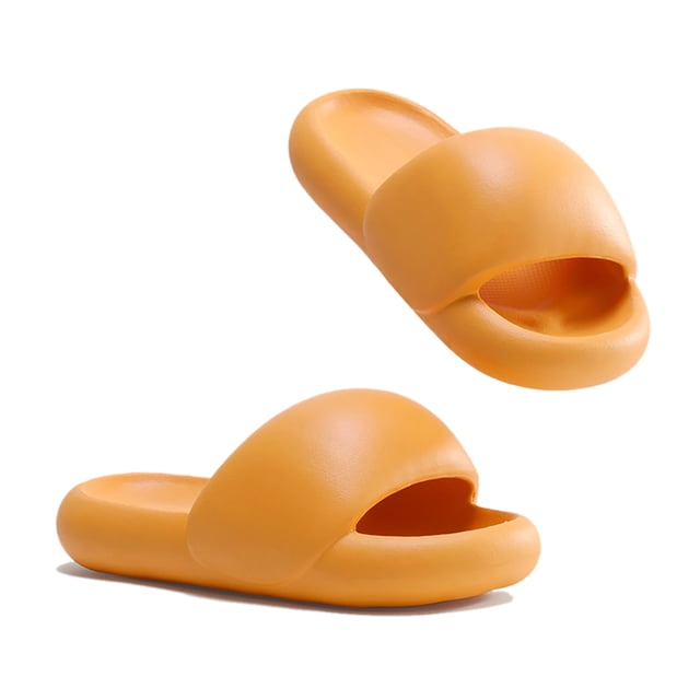 Shower Slippers Nonslip EVA: Thick Quick Drying House Slippers Open Toe Slippers
