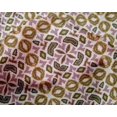 thumbnail image 3 of oneOone Silk Tabby Fabric Floral Flame Stitch Print Fabric BTY 42 Inch Wide, 3 of 3