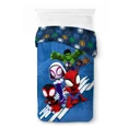 thumbnail image 2 of Spidey & his Amazing Friends Kids 2-Piece Twin/Full Reversible Comforter and Pillowcase Set, 2 of 6