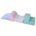 thumbnail image 1 of KIDKII 4 Piece Set Soft Play Original Foam Blocks for Toddlers Home Play Gym, Pastel, 1 of 10