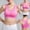 Hot Pink, variant on Amzcrzy Bras for Women Sports Bra Bralettes for Women Push Up Bra Women's Sports Underwear Yoga Wear Running Back Training Shock-proof Vest Breasted Bra Bras for Women No Underwire