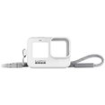 thumbnail image 1 of Sleeve + Lanyard, White (HERO9 Black) - Official GoPro Accessory (ADSST-002), 1 of 5