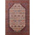 thumbnail image 1 of Ahgly Company Indoor Rectangle Mid-Century Modern Camel Brown Oriental Area Rugs, 8' x 10', 1 of 6