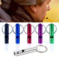 thumbnail image 3 of Mini Survival Metal Whistle Distress Pet Training Feeding Helper Gold, 3 of 3