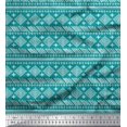 thumbnail image 1 of Soimoi Silk Fabric Aztec African Print Fabric by Yard 42 Inch Wide, 1 of 3