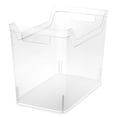 thumbnail image 1 of Sterilite Étagère Moyenne Rangement à Domicile Organisation Contenant en Plastique, Lot de 6, Transparent, 1 of 6