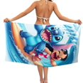 thumbnail image 2 of Serviette de Bain Double Face Lilo *AND & Stitchs. 30 Pouces x 60 Pouces, 2 of 7