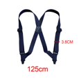 thumbnail image 4 of lionlar Suspenders for Men Adjustable Pants Utility for Wedding Navy Blue, 4 of 9