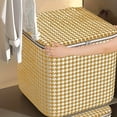 thumbnail image 4 of Home Textile Storage Large Capacity Foldable Wardrobe Organizer with Reinforced Handles and Zipper for Home Use, 4 of 7