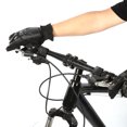 thumbnail image 4 of Riding Gloves,Microfiber Leather Mountain Bike Black Gloves Gloves Streamlined Design, 4 of 13