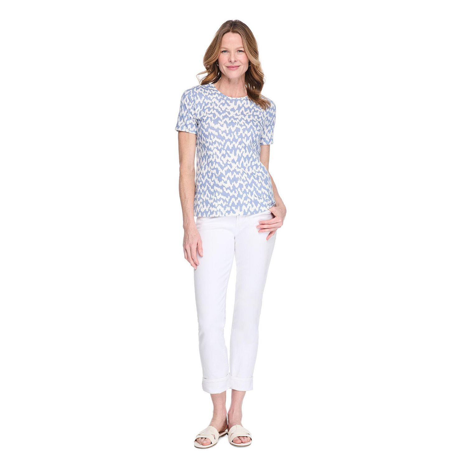 Iyla Women's Printed Crew-Neck T-Shirt