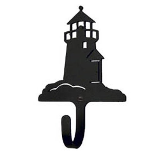Village Wrought Iron WH-10-XS Lighthouse Wall Hook Extra Small - Black