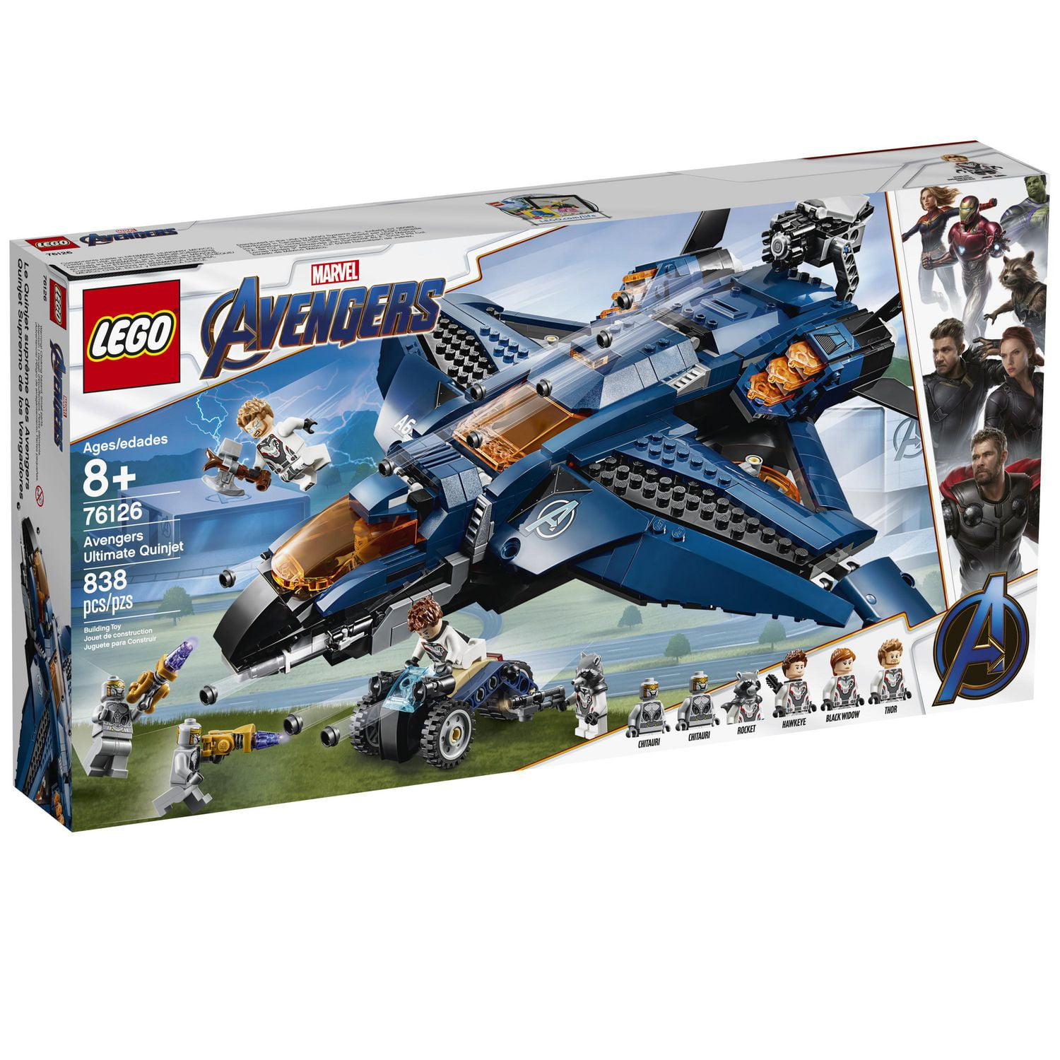 LEGO Super Heroes Le Quinjet des Avengers 76126