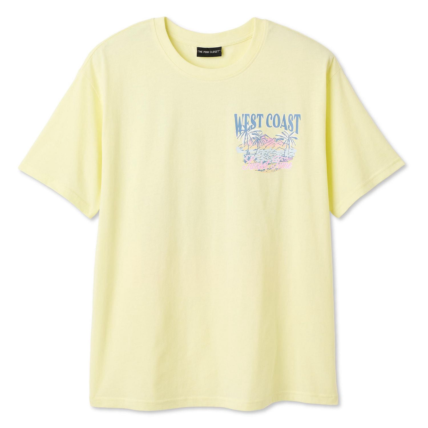 T-shirt West Coast The Pink Closet pour femmes