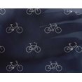 thumbnail image 4 of oneOone Georgette Viscose Fabric Bicycle Transport Print Fabric by Yard 42 Inch Wide, 4 of 4