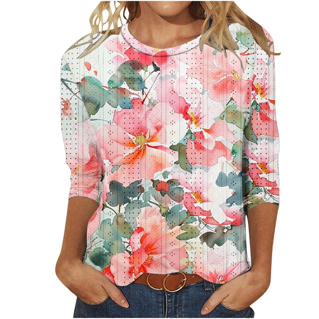 Birdeem Blouse pour Femmes T-Shirt Décontracté et Confortable