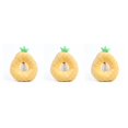 thumbnail image 3 of QualitChoice Cat Neck Cone Puppy Accessories Elizabethan Collars Adjustable Dogs Collar Breathable Surgery Kitten Cones Pineapple Pattern L 3Set, 3 of 6