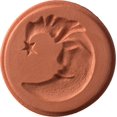 thumbnail image 1 of JBK Pottery Terra Cotta Cookie Stamps (Moon), 1 of 4