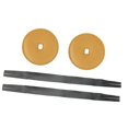 thumbnail image 3 of Xuanheng 2 Pcs Poignée de Cymbale Réparation Instrument de Percussion de Marche Ceinture de Cymbale Kaki, 3 of 8