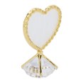thumbnail image 2 of Nail Art Tool, Fine Workmanship Small Size Resin+ Nail Art Display Stand  For Home Use And Nail Salon White Bottom Gold Frame, 2 of 8