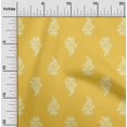 thumbnail image 1 of oneOone Georgette Viscose Fabric Leaves & Floral Block Decor Fabric Printed BTY 42 Inch Wide, 1 of 4