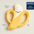 thumbnail image 3 of Itzy Ritzy Chew Crew Banana Silicone Baby Teether for Infants, Shaped Teether, 0+ Months, 3 of 4