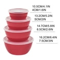 thumbnail image 2 of Food Storage Containers, Stackable Plastic Bowls with Lids Stackable Storage Bowls, Airtight Plastic Food Containers, Salad Storage Bowls, Meal Prep Plastic Bowls Space-Saving Round Containers, 2 of 6