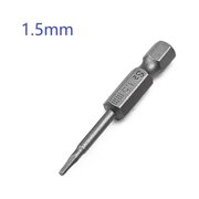 Chendee 1Pc Hexagon Screwdriver Bit Quick Change Driver Power Drill Length 50Mm,1.5Mm