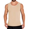 thumbnail image 1 of Chbgutlmr Mens Workout Tops Ribbed Scoop Neck Sleeveless Muscle Tees Fitting Sportwear Gym Tank Tops, 1 of 4