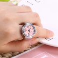 thumbnail image 4 of Ring Watch 8 Color Fashionable Women's Men's Quartz Analog Round Ring Love Watch Unique Shape, Convenient To Wear, Suitable For Different Occasions, 4 of 8