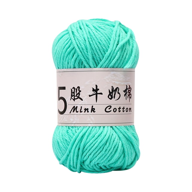 Birdeem 5 Strands Milk Cotton Doll Crochet Diy Knitting Thread Baby Sweater Wool Ball