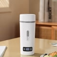 thumbnail image 4 of Travel Kettle Portable Small Mini Tea Coffee Kettle Water Boiler, 350ml Water Heater With 4 Temperature Control,304 Stainless Steel, 4 of 8