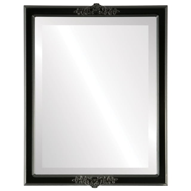 Athena Framed Mirror - Matte Black