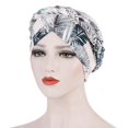 thumbnail image 4 of Turban pour Femmes, Bandeau, Bonnet Pré-Noué, Tuque, Bonnet de Nuit, Bandeau, 4 of 8