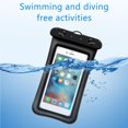 thumbnail image 2 of Youkk Waterproof Phone Case Universal Safe Underwater Cover Leakproof Water Sport Cellphone Dry Bag Protection Accessory Black 1Set, 2 of 6
