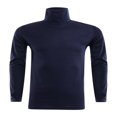 thumbnail image 1 of Homme Garçon Chaud Coton Col Montant Chandail Chandail Hauts Col Roulé Chemises, 1 of 9