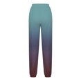 thumbnail image 3 of Erwazi Sweatpants for Women Gradient Printed Drawstring Loose Joggers with Pockets Fall Winter Comfy Workout Gym Running Pants, 3 of 3