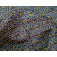 thumbnail image 4 of oneOone Silk Tabby Fabric Leaves & Floral Block Print Fabric BTY 42 Inch Wide, 4 of 5