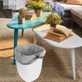 thumbnail image 2 of WASHWEPE Poubelles pour Cuisines Blanc PP Réduction des Odeurs Usage Domestique 1 Paquet, 2 of 8