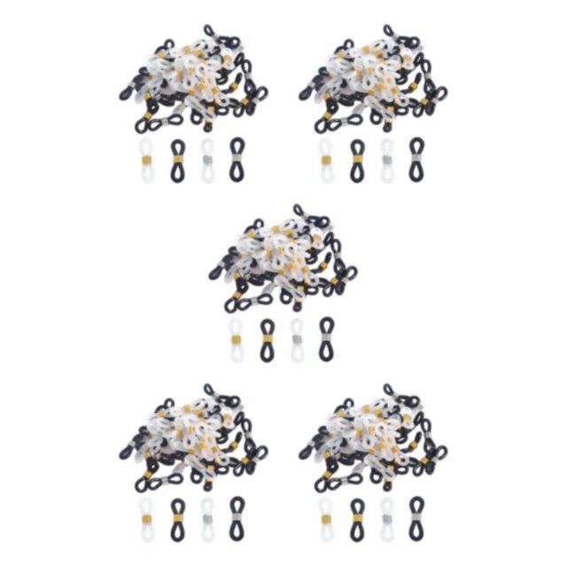 maskred Chaîne Porte-Lunettes à la Mode 50 Pcs Support Boucle Type B 50 Pcs 5Ensemble