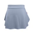 thumbnail image 1 of Womens Elastic Ballet Dance Skirt - Pull On Side Split Mini Skirt - Suitable for Skating Gymnastics Performance Daily Wear, 1 of 2
