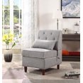 thumbnail image 4 of Nathaniel Home Alan Gray Storage Accent Chair, 4 of 6