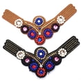 thumbnail image 3 of 2PCS Shoes Patch Fashion Handmade DIY Shoes Applique Sew on Patch for Sandals, 3 of 8