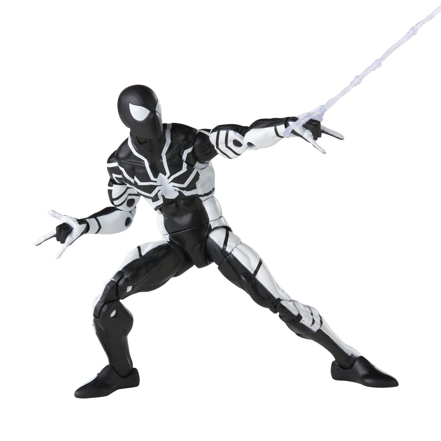 Marvel Legends Series Spider-Man 6-inch Future Foundation Spider-Man (Stealth Suit) Action Figure Toy, Includes 4 Accessories
